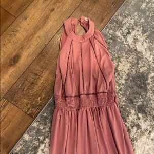 Poof! Pink Maxi Dress